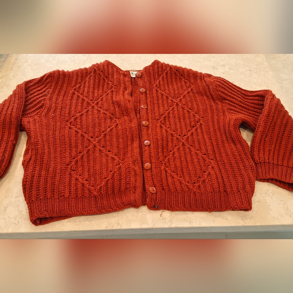 Vintage 1950s Cropped Sweater Size S/M